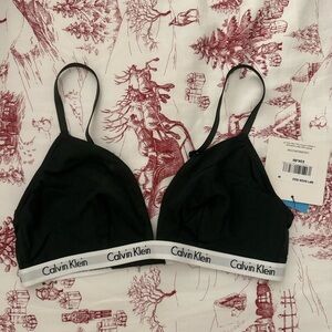 Calvin Klein Black Triangle Bralette